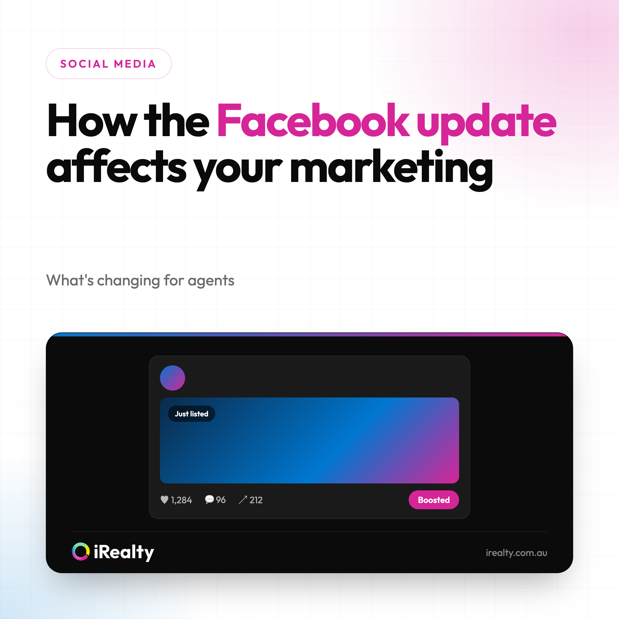 How the Facebook update affects your marketing | iRealty