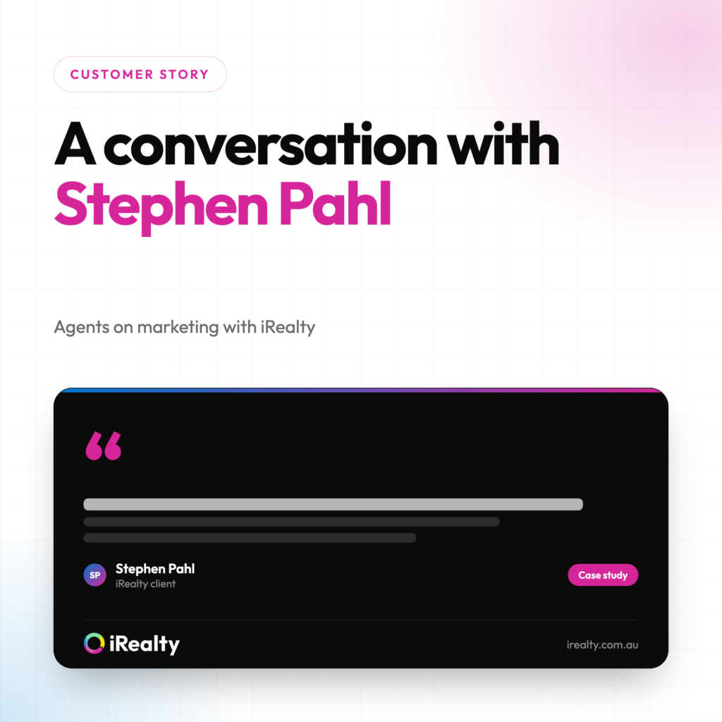 A conversation with Stephen Pahl | iRealty