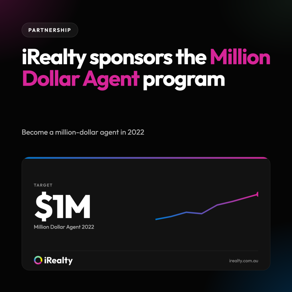 iRealty sponsors the Million Dollar Agent program | iRealty