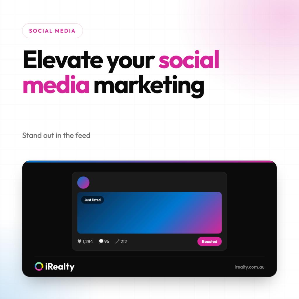 Elevate your social media marketing | iRealty