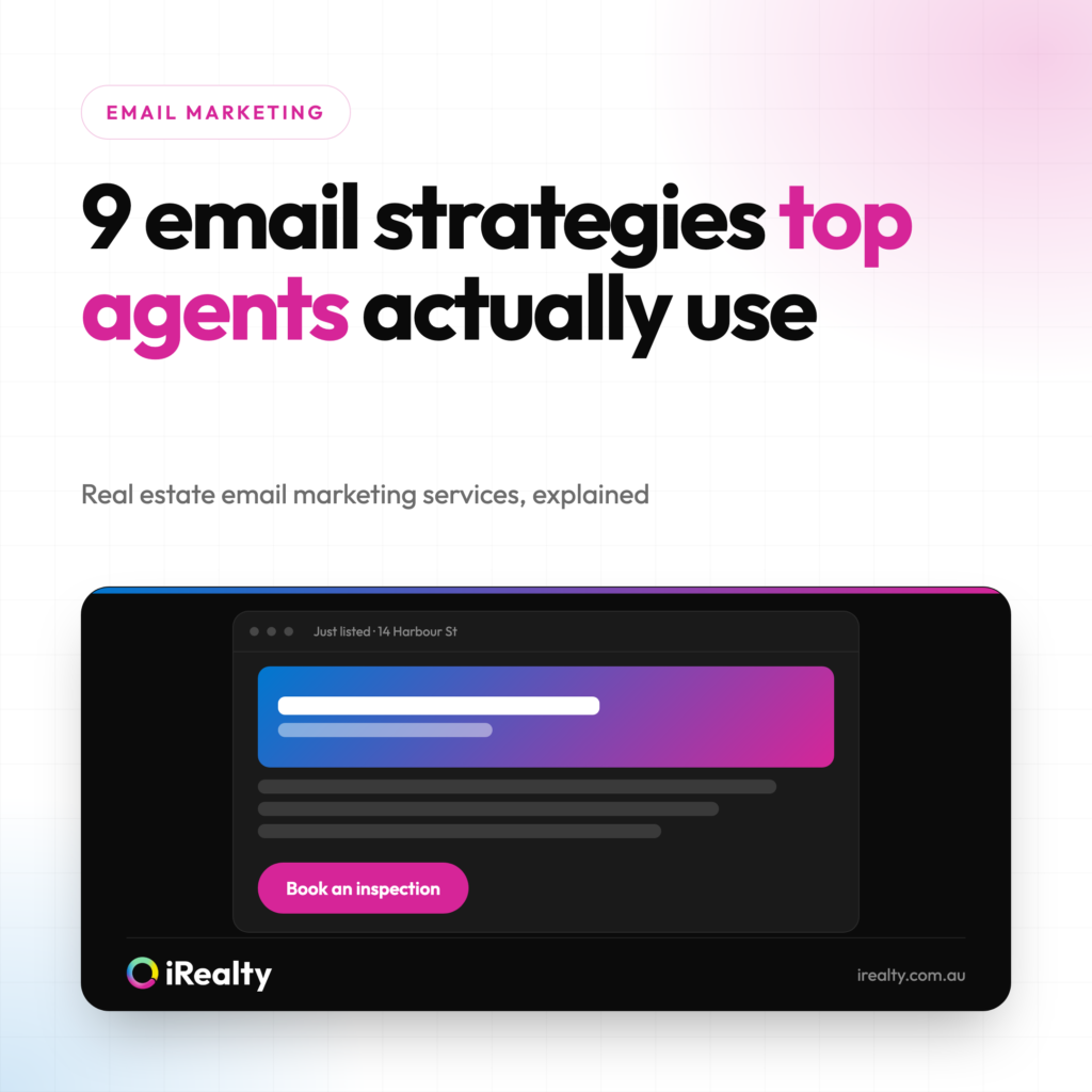 9 email strategies top agents actually use | iRealty