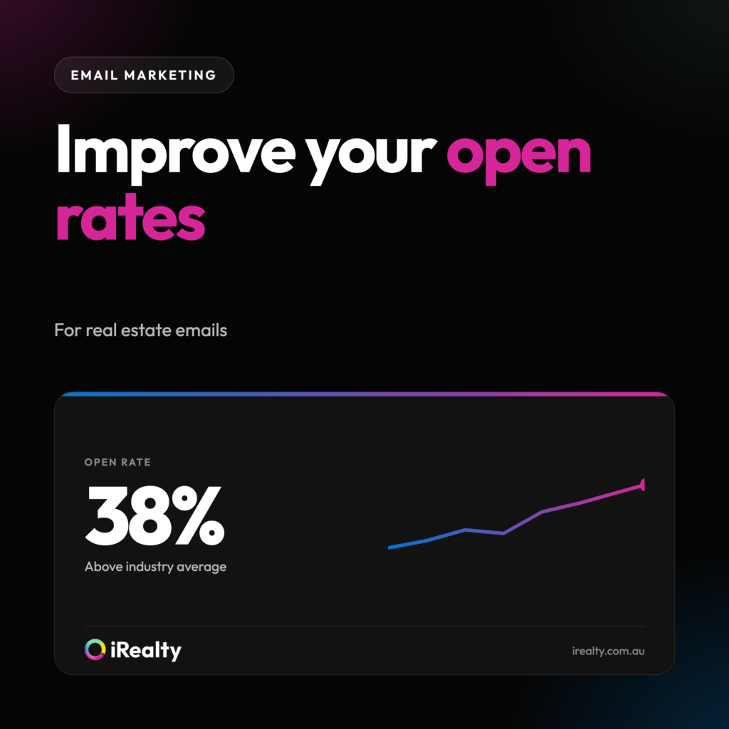 Improve your open rates | iRealty