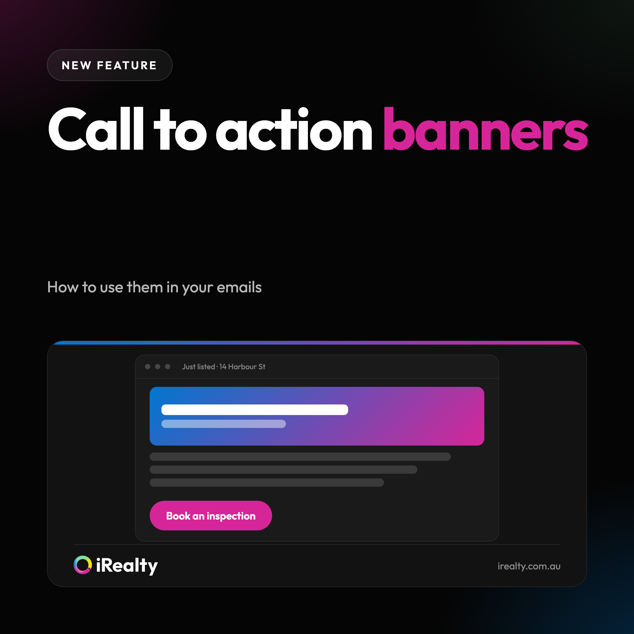 Call to action banners | iRealty
