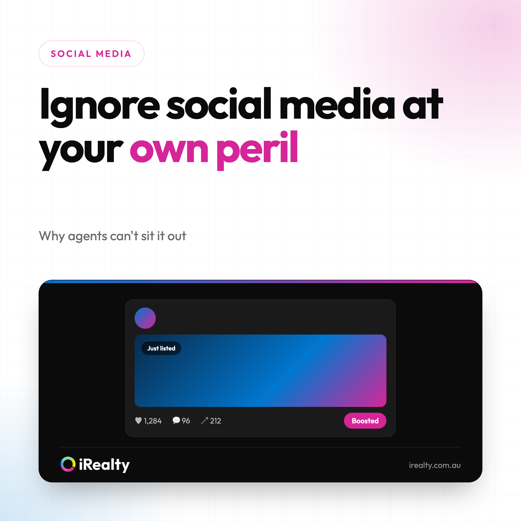 Ignore social media at your own peril | iRealty