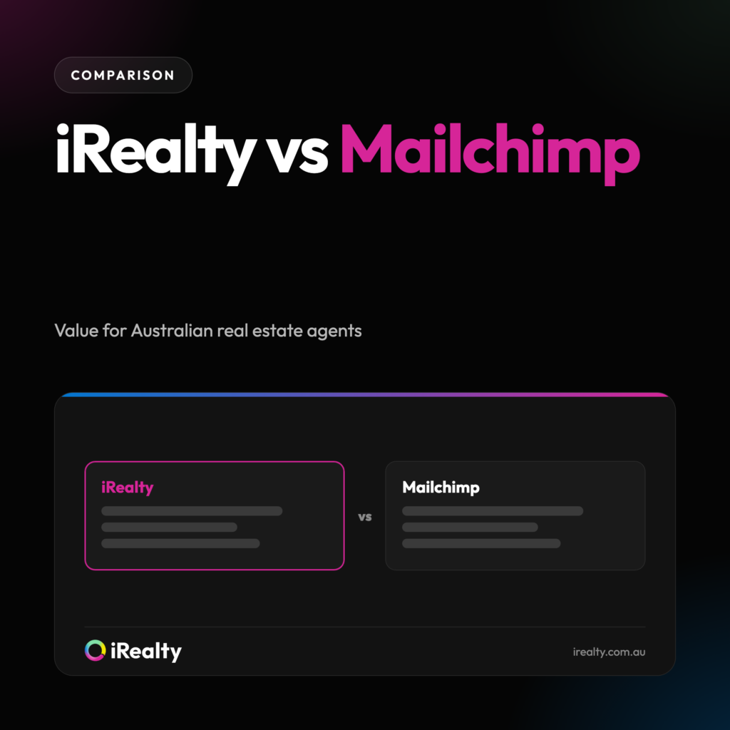 iRealty vs Mailchimp | iRealty