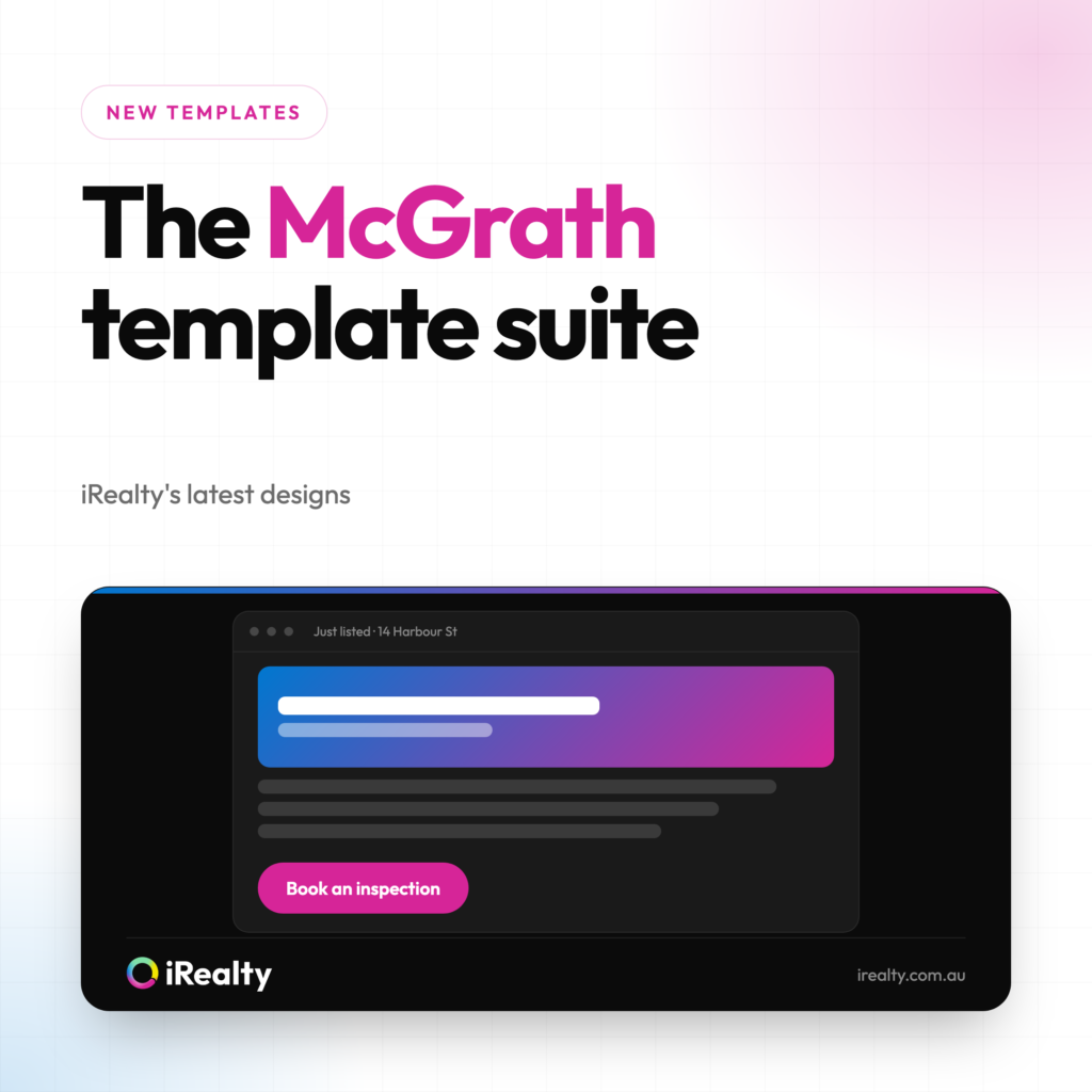 The McGrath template suite | iRealty