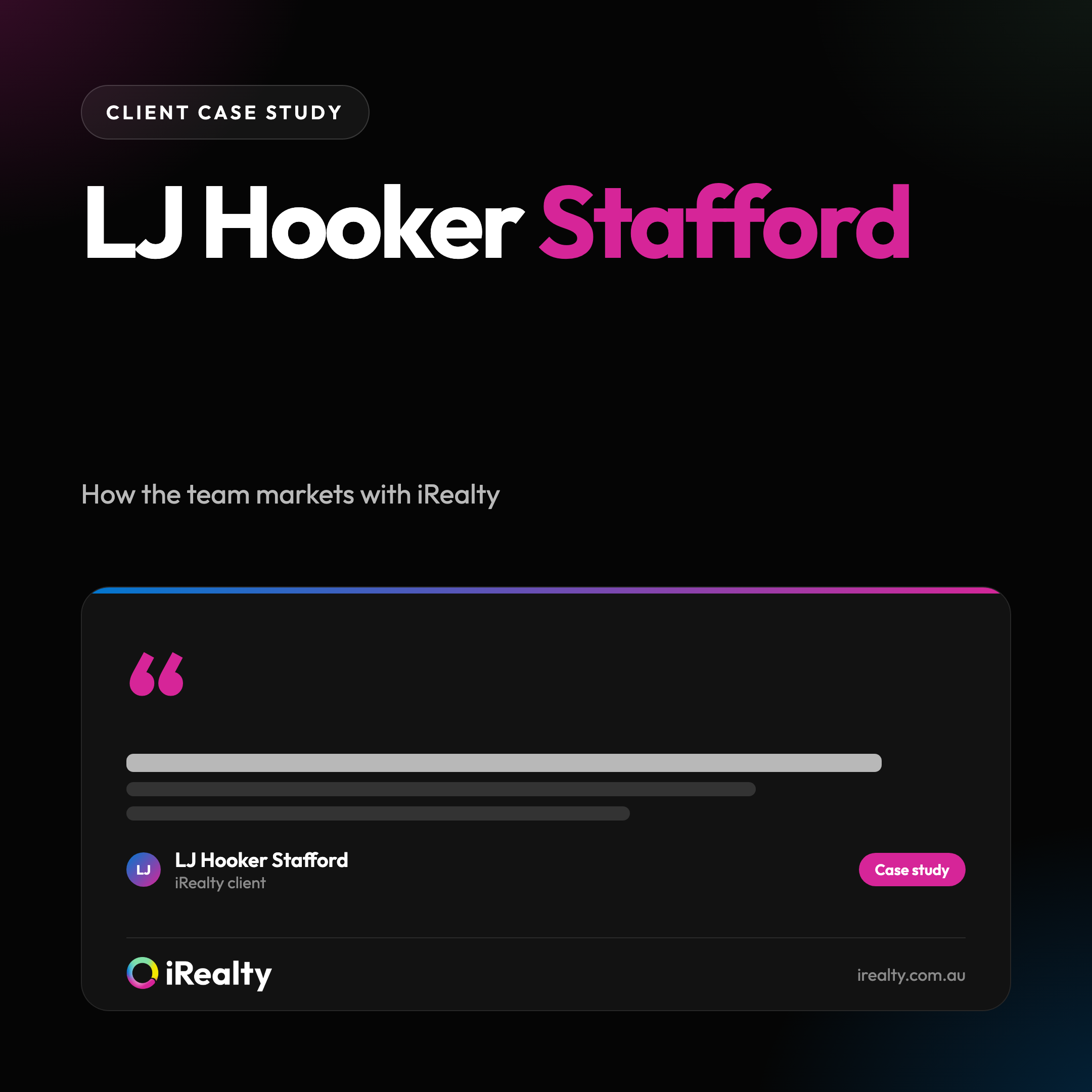 LJ Hooker Stafford | iRealty