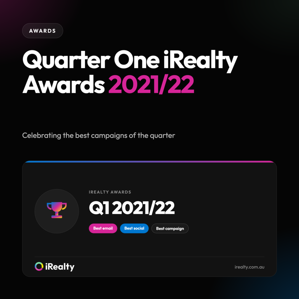 Quarter One iRealty Awards 2021/22 | iRealty