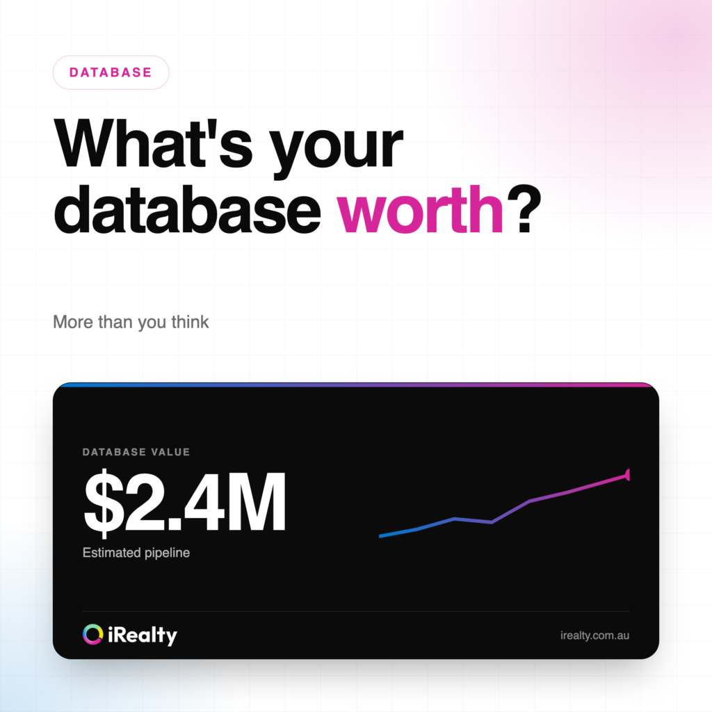 What's your database worth? | iRealty